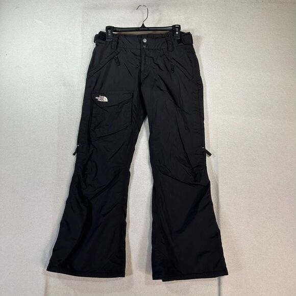 The North Face Womens Snow Pants Size Small Short Black Bootcut Gorpcore Ski - Picture 1 of 16